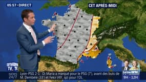 De la pluie (et un peu de neige) à l'ouest ce lundi