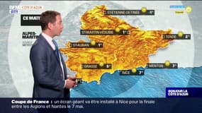Météo Côte d'Azur: du soleil ce mercredi, 16 °C attendus à Nice