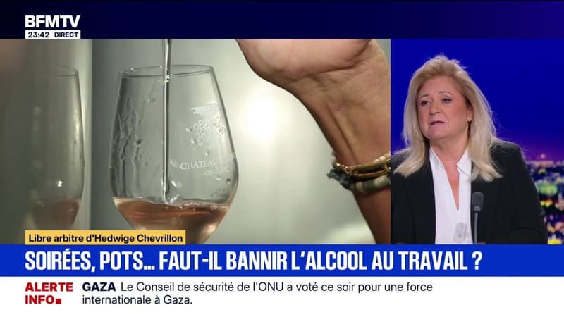 LIBRE ARBITRE D'HEDWIGE CHEVRILLON - Soirées, pots ... Faut-il bannir l'alcool...