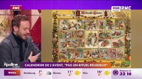 Arthur Chevallier : Calendrier de l'Avent, "pas un rituel religieux"