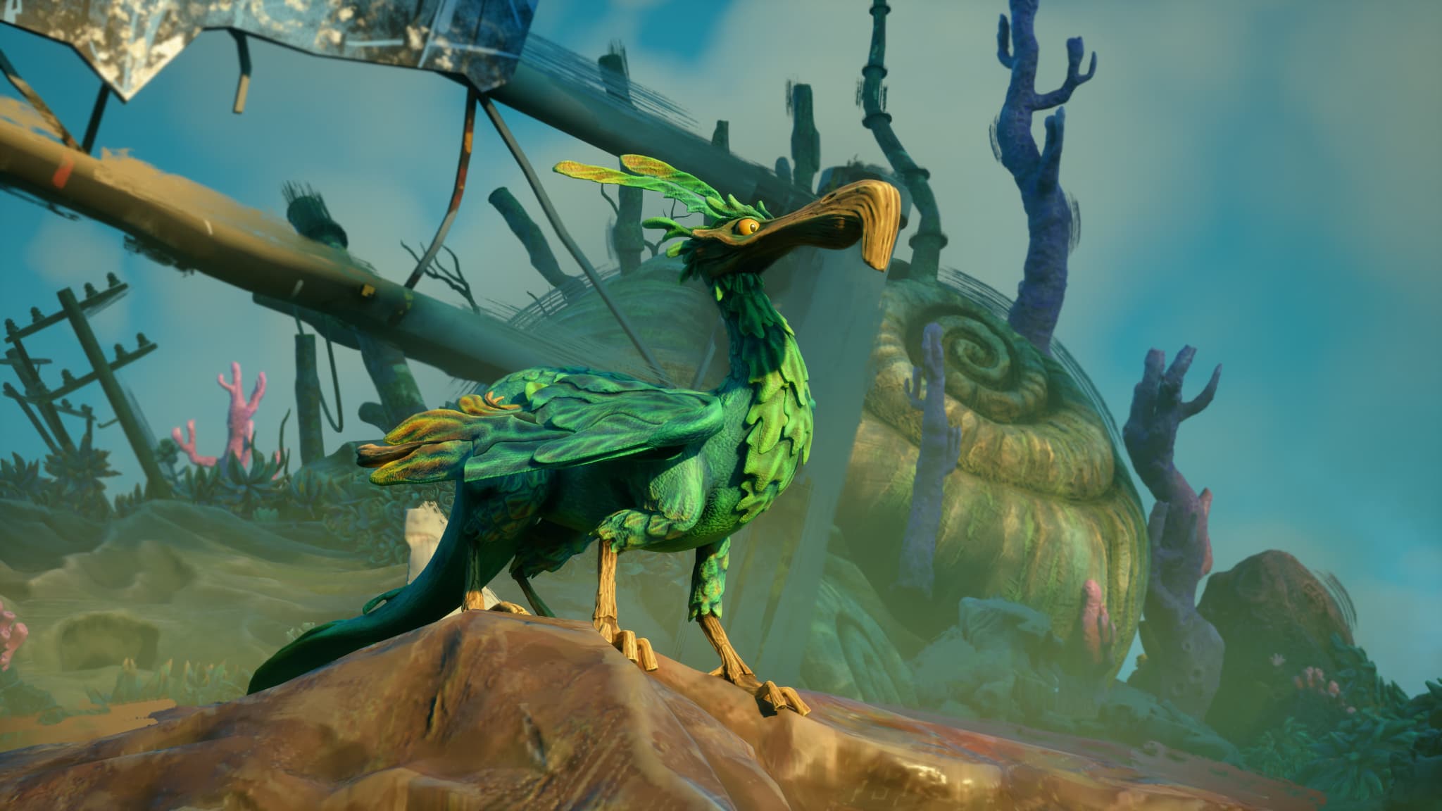 Twig, l'oiseau de mer qui accompagne le phare dans "Keper", le nouveau jeu Xbox Twig, l'oiseau de mer qui accompagne le phare dans "Keper", le nouveau jeu Xbox