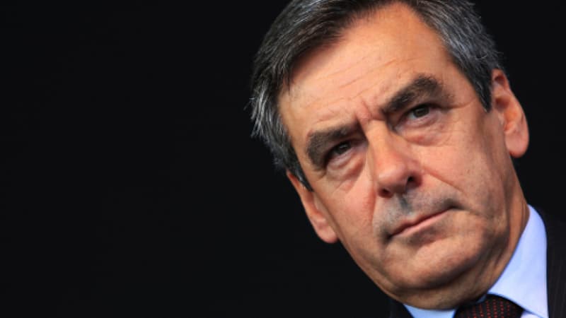 François Fillon, lors d'un meeting à Nice en 2013.