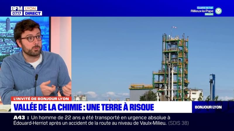 Vallée de la Chimie: une terre à risque près de Lyon