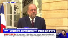Éric Dupond-Moretti: "La mort de Nahel ne peut pas servir de prétexte aux exactions" 