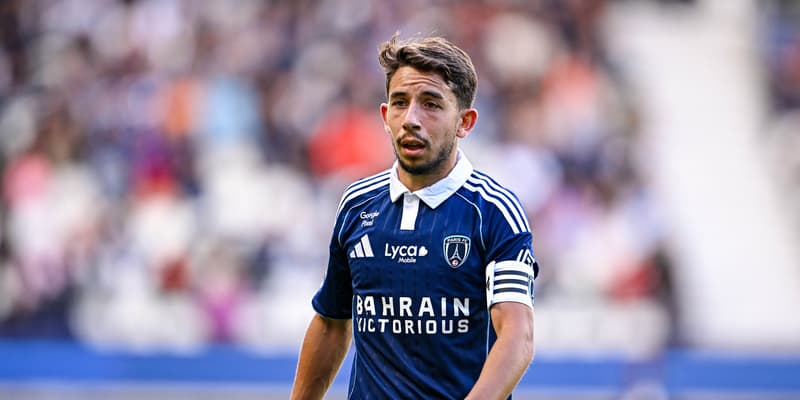 Maxime Lopez lors de Paris FC-Strasbourg, le 21 septembre 2025.