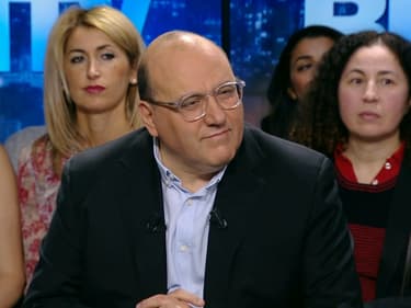 Julien Dray sur le plateau de BFMTV