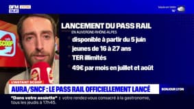 Auvergne-Rhône-Alpes: le pass rail officiellement lancé ce mercredi