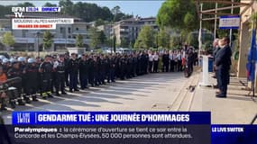 "Aucun mot, aucun geste, ne peut vraiment apaiser la sidération et la tristesse": un hommage rendu au gendarme tué à Mougins 