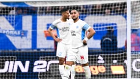 Dimitri Payet avec l'OM contre Clermont en L1, le 20 février 2022