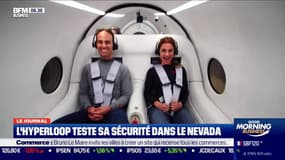 L'Hyperloop a testé sa sécurité avec le transport de deux passagers dans sa capsule