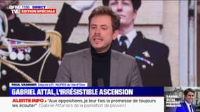 Paul Vannier (LFI): "Le macronisme achève sa mue en une droite conservatrice avec l'arrivée de Gabriel Attal"