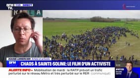 Sainte-Soline: "Le gouvernement ne veut pas rentrer dans le dialogue", regrette l'activiste Joanne Lemercier
