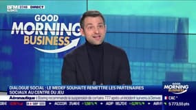 Fabrice Le Saché (Medef) : La remise des partenaires sociaux au centre du jeu - 22/02