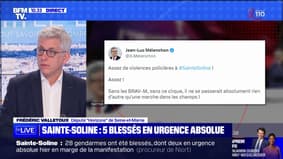 Sainte-Soline: le tweet de Jean-Luc-Mélenchon sur des violences policières supposées est "scandaleux" pour Frédérick Valletoux (Horizons)