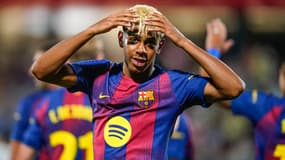 Lamine Yamal auteur d'un doublé en amical avec le Barça, 10 août 2025