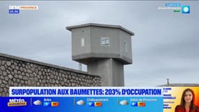 Prison des Baumettes: la surpopulation carcérale atteint 203%