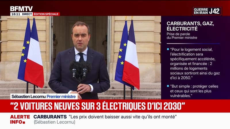 Voitures électriques: Sébastien Lecornu annonce le retour 