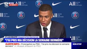 Kylian Mbappé: "Le PSG et le Real Madrid sont des grands clubs, ils n'ont pas besoin de convaincre"