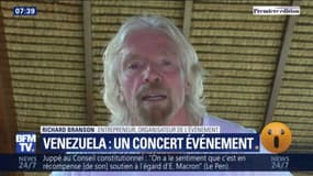 Au Venezuela, Juan Guaido fait appel au milliardaire Richard Branson pour organiser un concert événement