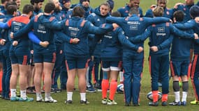 Guy Novès et ses joueurs