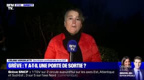 Retraites: Céline Verzeletti (CGT) estime que le gouvernement instaure "un vrai climat de peur et de division"