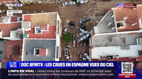 Inondations en Espagne: les images des crues vues du ciel