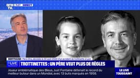 "Il n'y a pas assez de contrôles" pour les trottinettes en libre-service déplore le père d'Iris, tuée dans un accident à Lyon