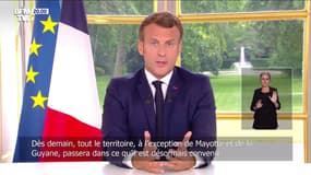Passage de la France métropolitaine en vert, réouverture des restaurants en Ile-de-France, réouverture des frontières européennes: Emmanuel Macron annonce une nouvelle phase de déconfinement "dès demain"