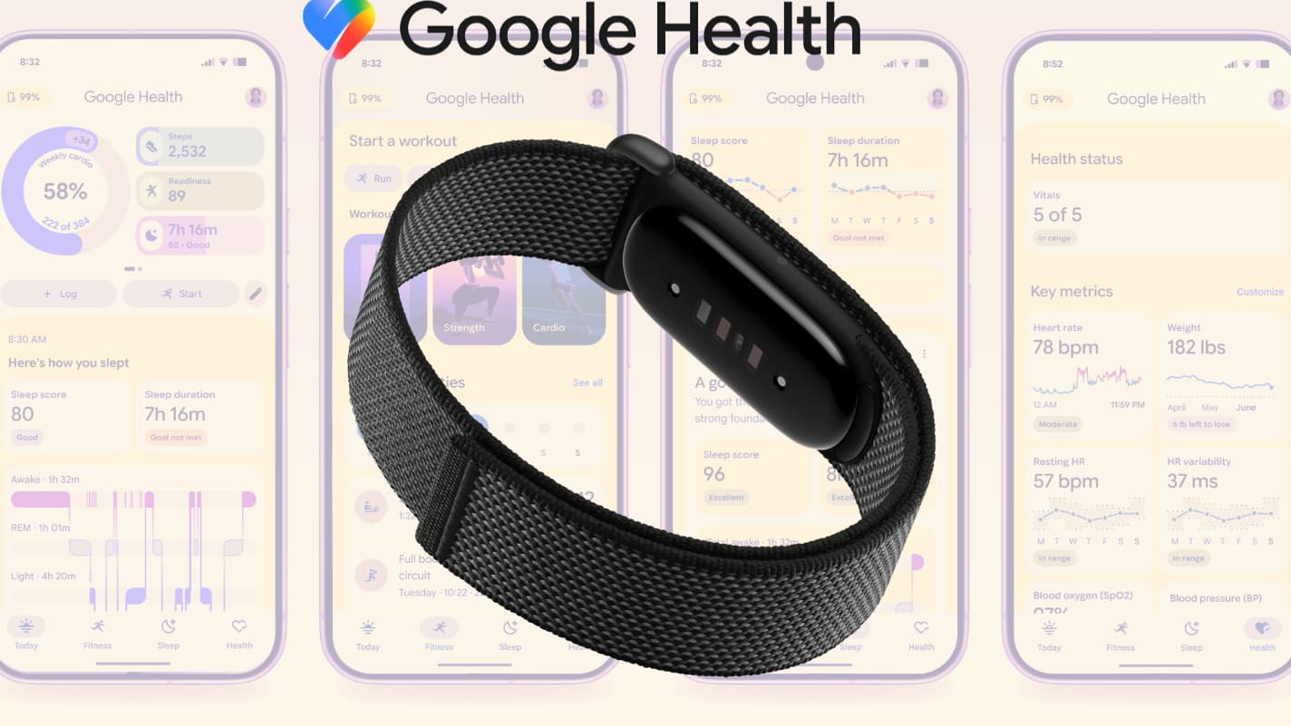 Google lance le Fitbit Air, un bracelet connecté sans écran dopé à l'IA