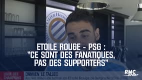 Etoile Rouge - PSG : "Ce sont des fanatiques, pas des supporters" prévient Le Tallec