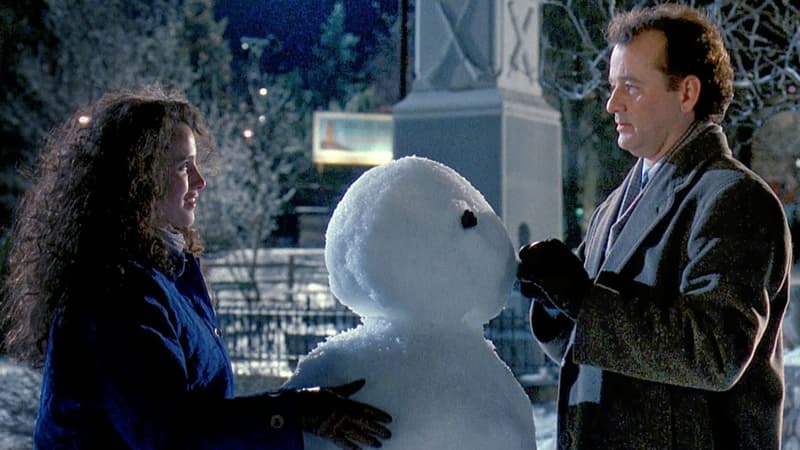 Bill Murray et Andie MacDowell dans "Un jour sans fin" (1993)