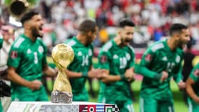 La joie des Fennecs, après le sacré de l'Algérie