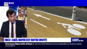 Nice: Gaël Nofri, adjoint à la circulation au maire, évoque les avancées du plan vélo