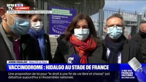 Anne Hidalgo: le vaccinodrome du Stade de France est "un exemple pour tout le pays"