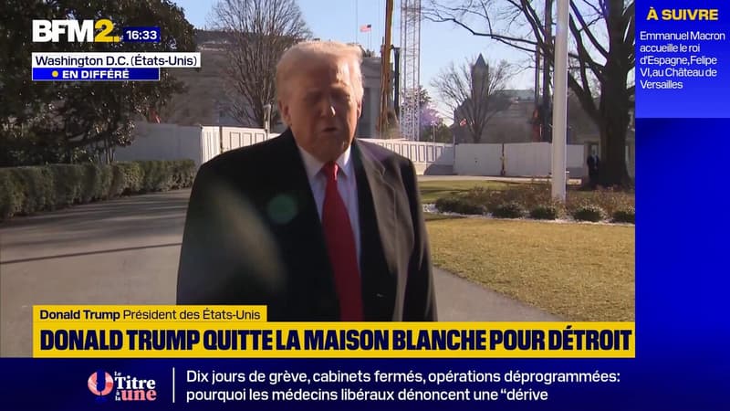 Donald Trump vante une inflation "très faible" aux États-Unis, pousse pour des baisses de taux d'intérêt "significatives"très