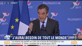 Primaire à droite: "Personne ne devra se sentir exclu d'une société que je veux plus juste", assure François Fillon