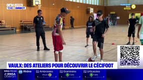 Vaulx : des ateliers pour découvrir le cécifoot