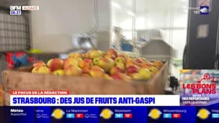 Strasbourg: des jus de fruits anti-gaspi