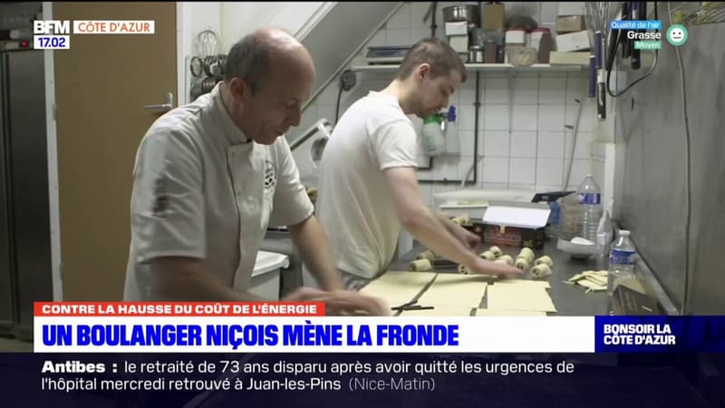 Contre la hausse des prix de l'énergie, un boulanger niçois crée un collectif