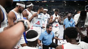 L'équipe de France de basket en préparation à l'Euro contre la Grèce - le 24/08/2025