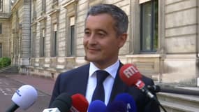 Gérald Darmanin était en déplacement à Lyon le 30 juillet 2022.