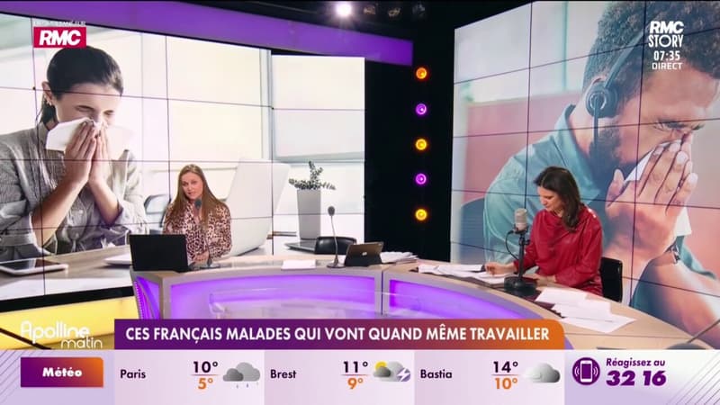 Ces Français malades qui vont quand même travailler