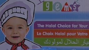 Sur le salon du Halal, un industriel propose des petits pots pour bébé certifiés halal.