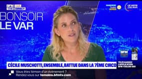 Législatives dans le Var: Cécile Muschotti (Ensemble), battue dans la 7e circonscription par le RN, confie sa "déception" 