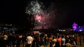 Un feu d'artifice avait été tiré dans le port de Nice le 09 juin 2018 à l'occasion de la Fête du Port