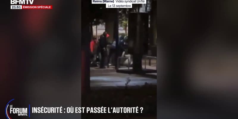 FORUM BFMTV - Insécurité: "On fait un métier où on est confrontés à la violence", explique Grégory Joron, secrétaire général du syndicat de police Un1té