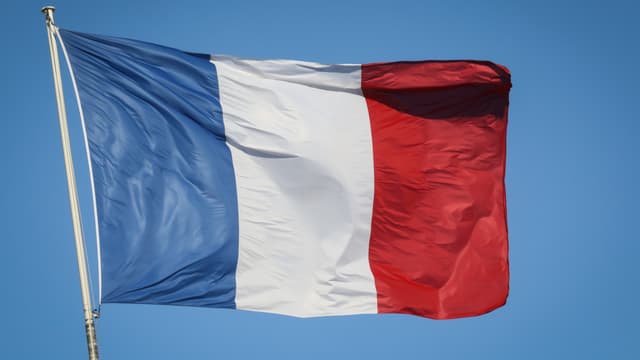 Un drapeau français