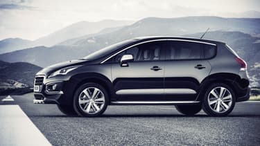 Le crossover de Peugeot, le 3008, un modèle de la galaxie des tout-chemins, segment qui a clairement eu le vent en poupe en 2014.