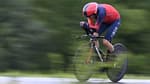 Le coureur cycliste britannique Geraint Thomas sur le Giro, le 14 mai 2023