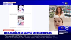 Ligne directe: les karatékas de Vanves ont besoin d'aide